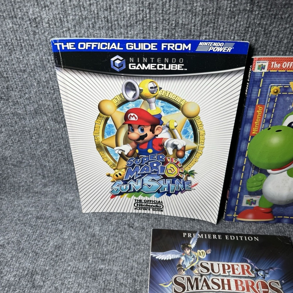 Super Smash Bros Brawl, Yoshi's Story, Super Mario Sunshine Game Guides Nintendo - Picture 3 of 16